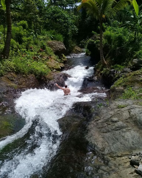 water slide lemukih, bali