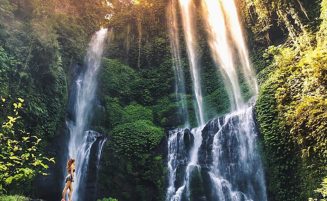 Sekumpul Waterfall Tour With Water slide