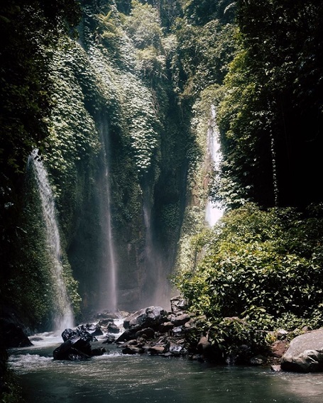 hidden waterfall