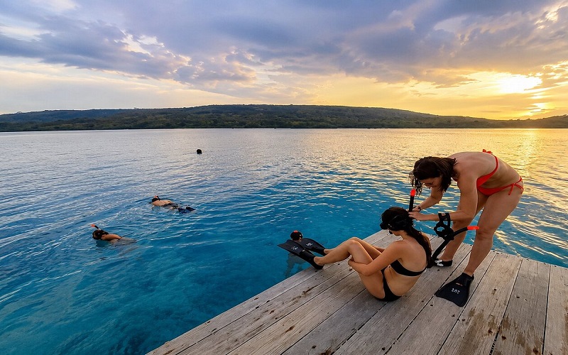 sunset snorkeling